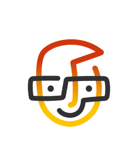 Logo in den Farben Deutschlands